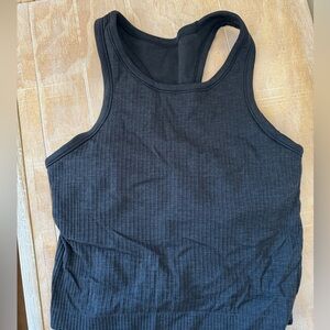 Lululemon Ebb to Street Tank Top, Size 6, Black